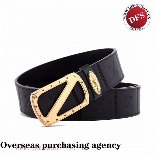 Complete setZegna @ DFS purchasing agent100% dual color pure steel buckle materialBelt mater r7wmfpr5 - Image 3