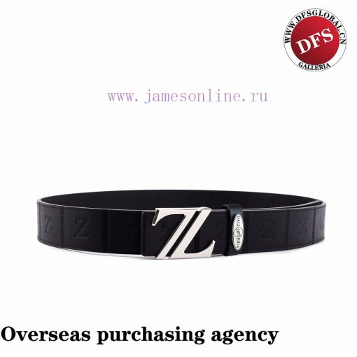 Complete setZegna @ DFS purchasing agent100% dual color pure steel buckle materialBelt mater 2si354gz - Image 5