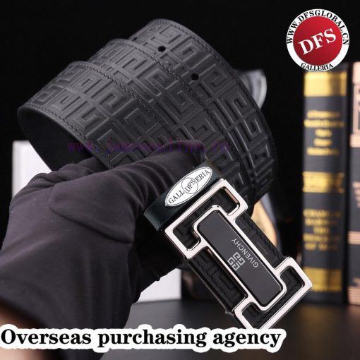 Complete setGivenchy @ DFS purchasing agent100% dual color pure steel buckle materialBelt ma sklrmvth - Image 8