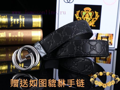 Belt Gucci Gucci️The waist belt is made of 100% cowhide, ensuring that the genuine leather i 3g9u70hs - Image 3