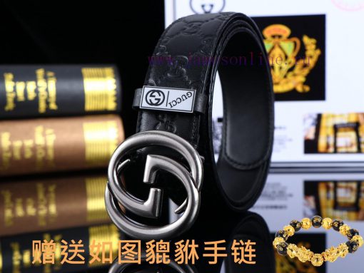 Belt Gucci Gucci️The waist belt is made of 100% cowhide, ensuring that the genuine leather i 3g9u70hs - Image 4