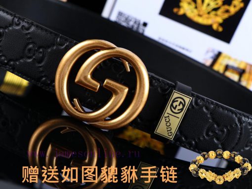 Belt Gucci Gucci️The waist belt is made of 100% cowhide, ensuring that the genuine leather i oghuzkrz - Image 8