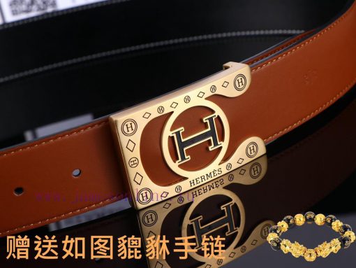 Belt Hermes Her...mes️The waistband is made of 100% cowhide, ensuring genuine leather. The 2 94hfpoj9 - Image 8