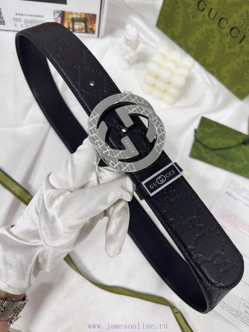 Belt Gucci Gucci️The waistband is made of 100% cowhide, ensuring genuine leather. The 24k ca 6u66gbfr - Image 4