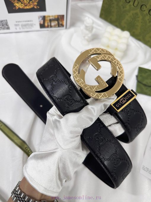 Belt Gucci Gucci️The waistband is made of 100% cowhide, ensuring genuine leather. The 24k ca lmu8c5ha - Image 3