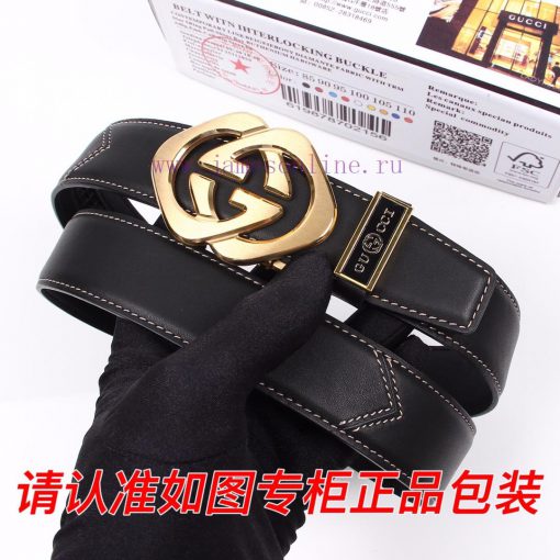Gucci. Gucci automatic buckleIdentify and receive a punch as a giftThe material is a 100% to o46vje05 - Image 4