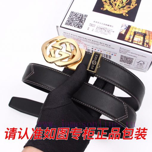 Gucci. Gucci automatic buckleIdentify and receive a punch as a giftThe material is a 100% to o46vje05 - Image 5