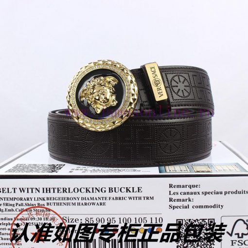 Versace. Versace ️Grade: Italian imported 100% top layer cowhide, Versace VERSACE, World ren 0xfor5n1 - Image 2