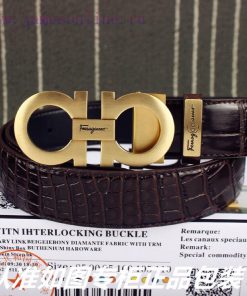 Ferragami crocodile patternComes with a punch as a giftThe material is made of 100% top laye cz4vwdxf