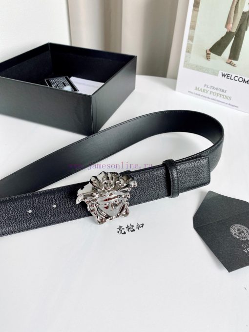 Comes with a full set of gift box men's Versace waist belt, imported original cowhide, paire 8l4ibns1 - Image 7