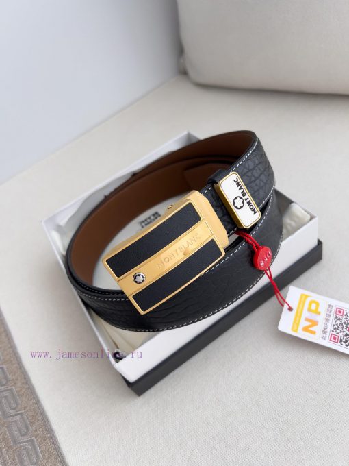 Montblanc Montblanc Belt Automatic BeltAutomatic belt, original new pure steel material auto z02zkiqu - Image 3