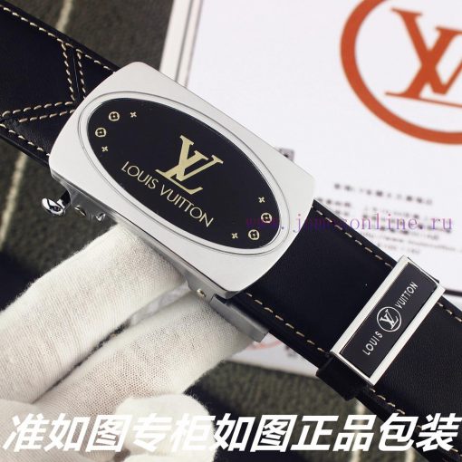 Lv... Louis Vuitton automatic buckleIdentify and receive a punch as a giftMaterial: 100% top lw8s0e4p - Image 2
