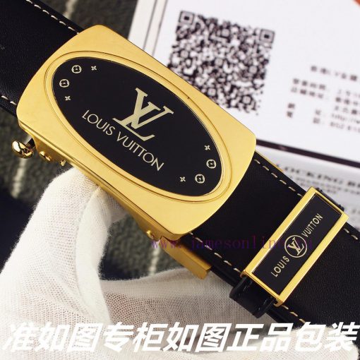 Lv... Louis Vuitton automatic buckleIdentify and receive a punch as a giftMaterial: 100% top b876ixdv