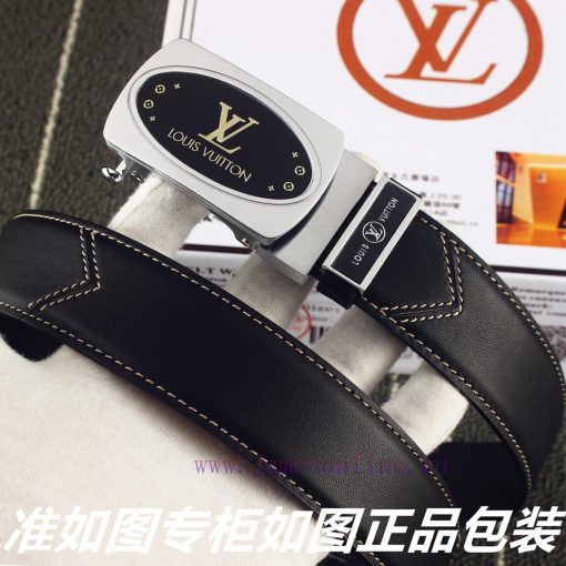 Lv... Louis Vuitton automatic buckleIdentify and receive a punch as a giftMaterial: 100% top lw8s0e4p - Image 6