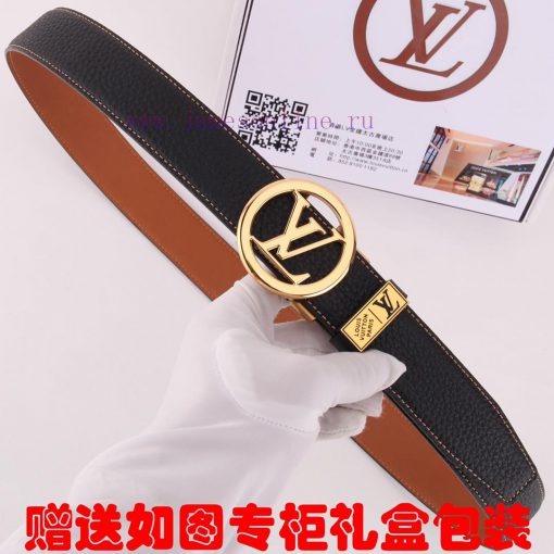 Belt LV Louis Vuitton automatic buckleThe waistband is made of 100% cowhide, ensuring the sa nybgxq5u