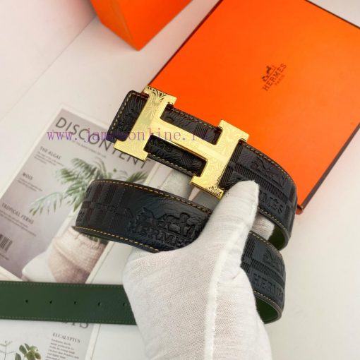 Hermes seed coat belt series, original boutique stainless steel buckle with soft and comfort j5t3hn3u - Image 4