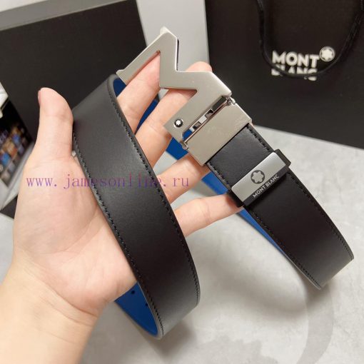 MontblancMaterial: Leather Belt with 100% Head Layer. The leather belt is guaranteed to be g f07ealii - Image 8