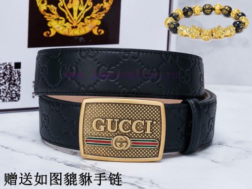 Belt Gucci Gucci️The waist belt is made of 100% cowhide, ensuring that the genuine leather i ly6s8mfj