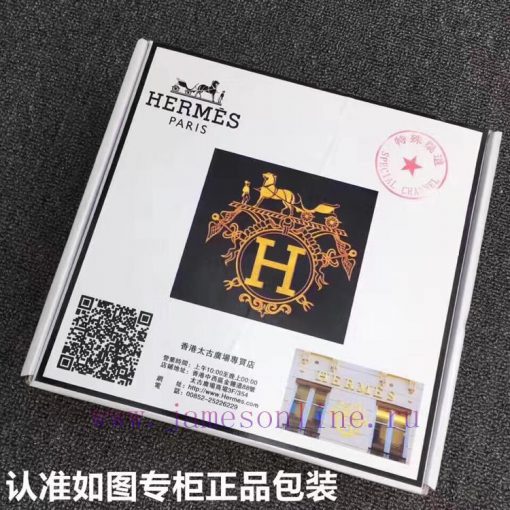 Hermes Hermes crocodile patternGrade: Italian imported 100% top layer cowhide, Hermes. Herm 656pbjkn - Image 10