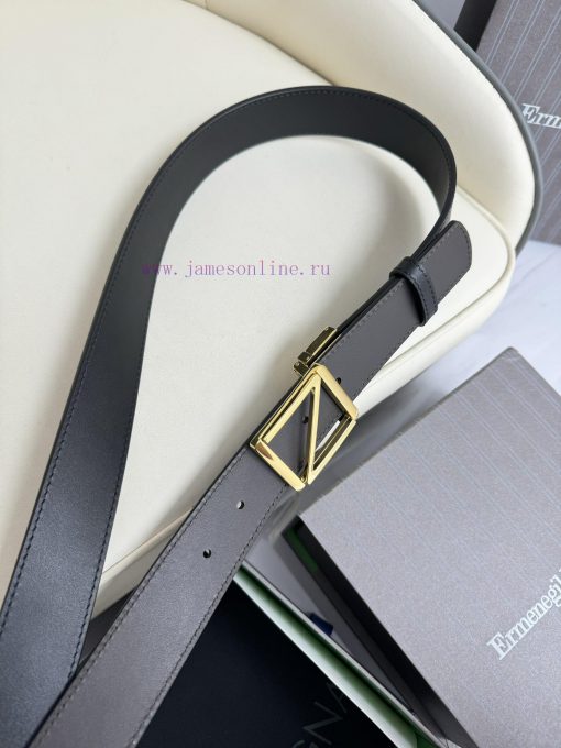 Zegna double-sided original imported top layer cowhide, double-sided use, vacuum electroplat iv0k8epl - Image 8