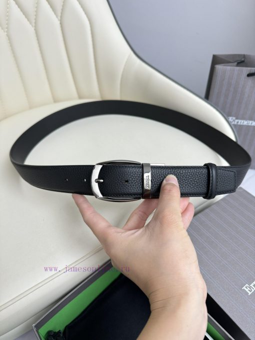 Zegna double-sided original imported top layer cowhide, double-sided use, vacuum electroplat soyqee3a - Image 8