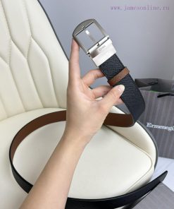 Zegna double-sided original imported top layer cowhide, double-sided use, vacuum electroplat shdxy2ri