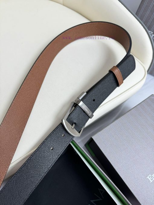 Zegna double-sided original imported top layer cowhide, double-sided use, vacuum electroplat x2mge6fb - Image 6