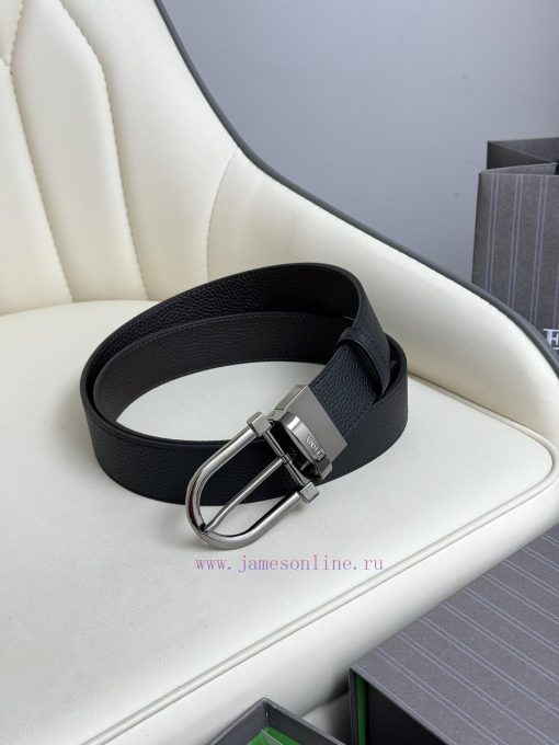Zegna double-sided original imported top layer cowhide, double-sided use, vacuum electroplat x4cycfdg - Image 4
