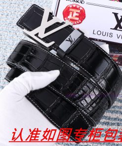 Men's belt LV Louis Deng ️Men's leather belt is made of 100% head layer cowhide, ensuring th 6btxc1xh