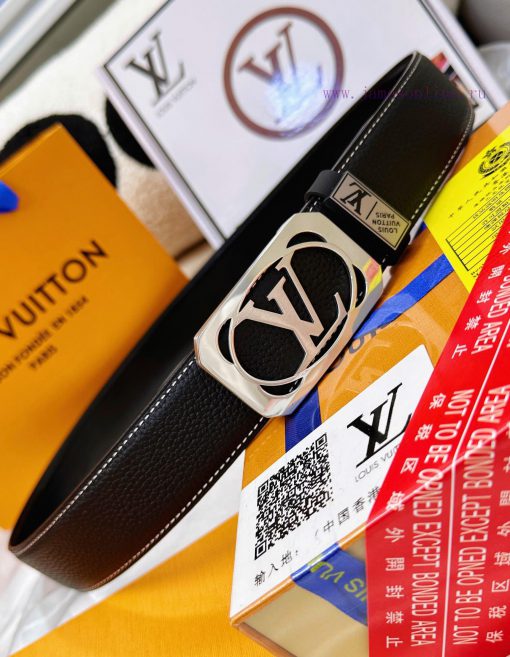 Belt LV Louis Vuitton's top tier replicaThe waistband is made of 100% cowhide, ensuring a ge tqd23am1 - Image 4