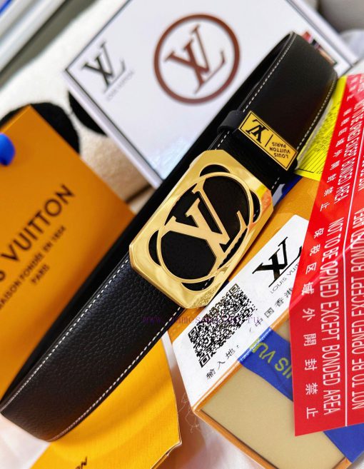 Belt LV Louis Vuitton's top tier replicaThe waistband is made of 100% cowhide, ensuring a ge 422rc2ez - Image 7