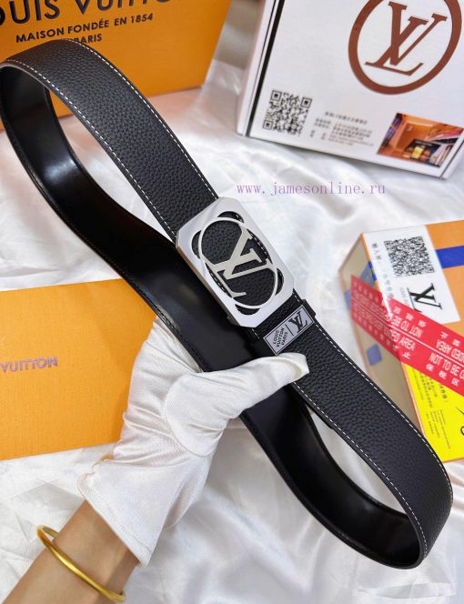 Belt LV Louis Vuitton's top tier replicaThe waistband is made of 100% cowhide, ensuring a ge c8ud0odo - Image 9