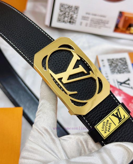 Belt LV Louis Vuitton's top tier replicaThe waistband is made of 100% cowhide, ensuring a ge b4vqibcn - Image 9