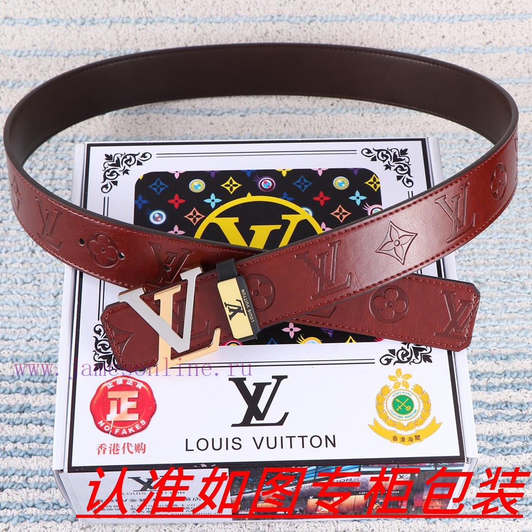 LV... Louis Vuitton ️The material is made of 100% top layer cowhide, ensuring that 24k pure s8elzgif - Image 6