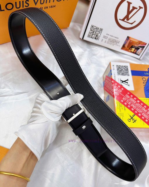 Belt LV Louis Vuitton's top tier replicaThe waistband is made of 100% cowhide, ensuring a ge tqd23am1 - Image 10