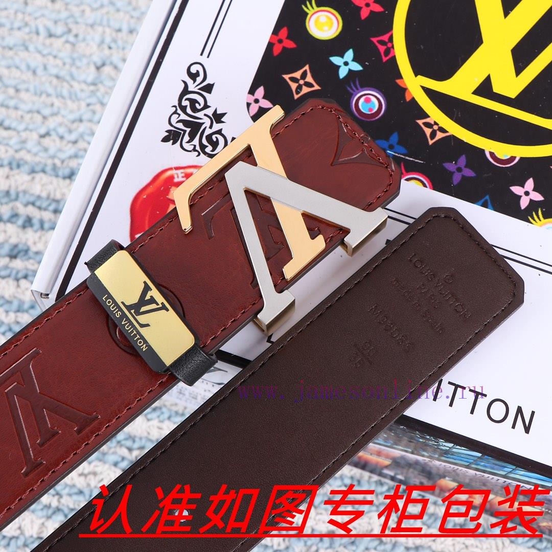 LV... Louis Vuitton ️The material is made of 100% top layer cowhide, ensuring that 24k pure g4dym4lm - Image 8