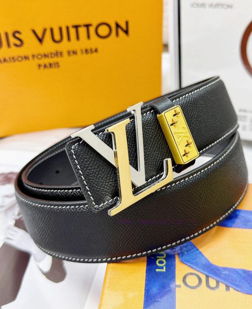 Belt LV Louis Vuitton Top Remakes-The waistband is made of 100% head layer cowhide, ensuring jkdqbafk - Image 2