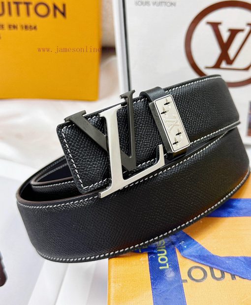Belt LV Louis Vuitton Top Remakes-The waistband is made of 100% head layer cowhide, ensuring k4zwxqoj - Image 2