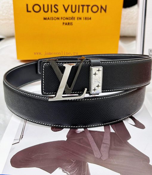 Belt LV Louis Vuitton Top Remakes-The waistband is made of 100% head layer cowhide, ensuring 42bj73rx - Image 5