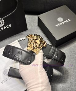 Versace, new 4.0cm wide with heavy craftsmanship, using German imported CNC embroidery machi bqziupk5