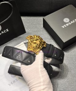 Versace, new 4.0cm wide with heavy craftsmanship, using German imported CNC embroidery machi tng9nrjg