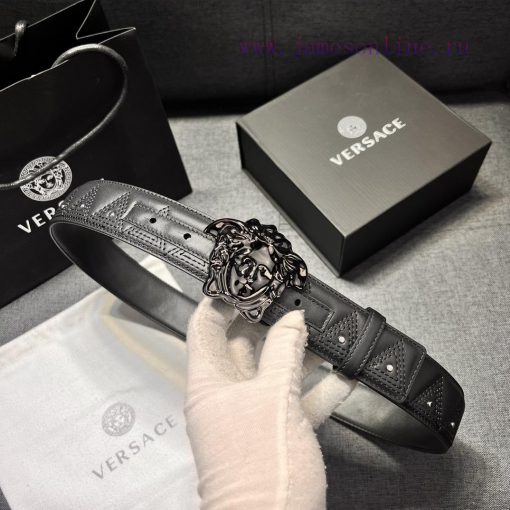 Versace, new 4.0cm wide with heavy craftsmanship, using German imported CNC embroidery machi stg00tk7 - Image 4