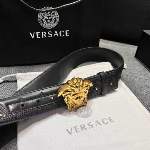 Versace, new 4.0cm wide with heavy craftsmanship, using German imported CNC embroidery machi tng9nrjg - Image 9