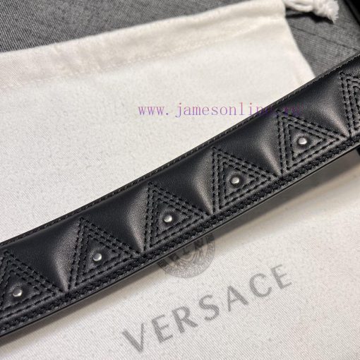 Versace, new 4.0cm wide with heavy craftsmanship, using German imported CNC embroidery machi fel3dxcj - Image 8