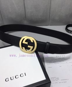 G U C C I Original Order Quality Mouse Goods Width 4 ⃣ ️.0 ⃣ Imported lychee pattern plain w zzmhu3of