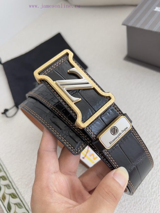 Jenny Ermenegido Zelma. Belt and beltPure steel material buckle, top layer cowhide buckle wi 2wjo0vso - Image 3