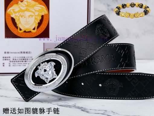 Belt Versace Ver…The waist belt is made of 100% cowhide, ensuring that the genuine leather i ocm6zviz - Image 5