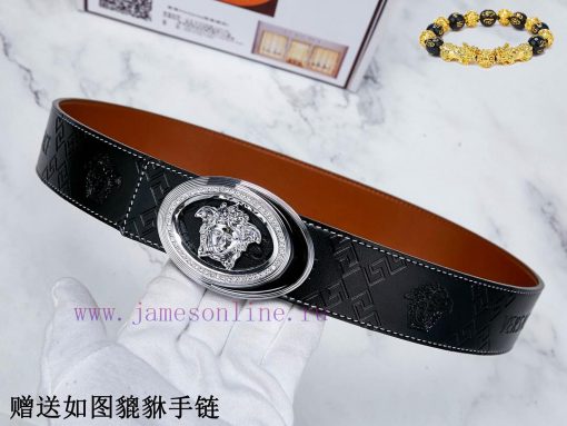 Belt Versace Ver…The waist belt is made of 100% cowhide, ensuring that the genuine leather i ocm6zviz - Image 7