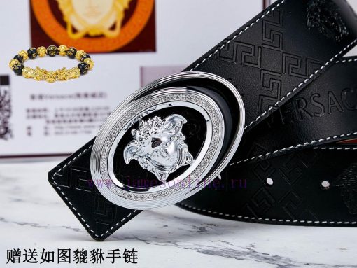 Belt Versace Ver…The waist belt is made of 100% cowhide, ensuring that the genuine leather i ocm6zviz - Image 8