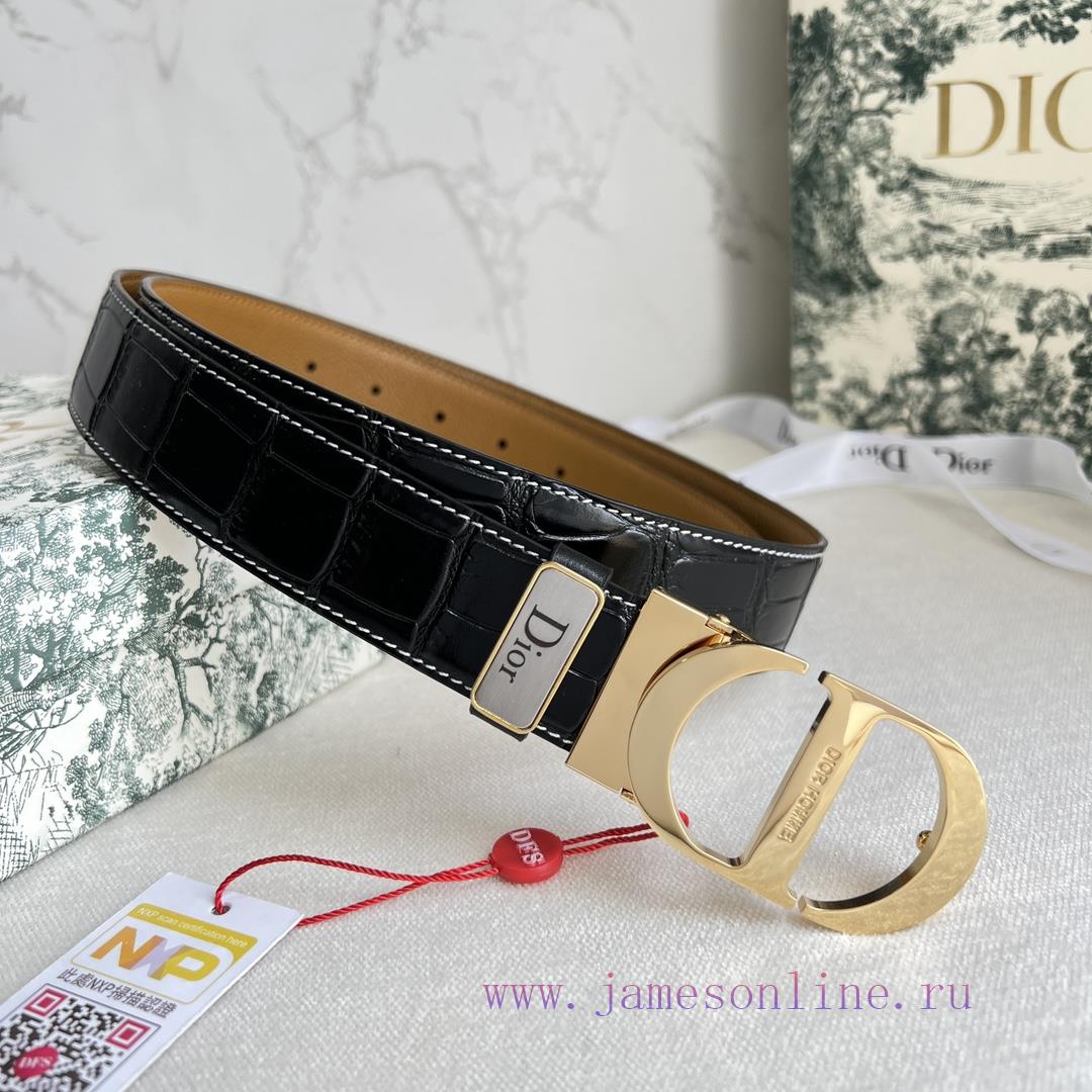 Dior Dior. Belt and beltBuckle, original classic buckle, photographed in real life, top laye rlm6nmw9 - Image 2